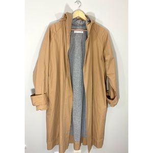 Steady Seller Long Open Trench Coat Large